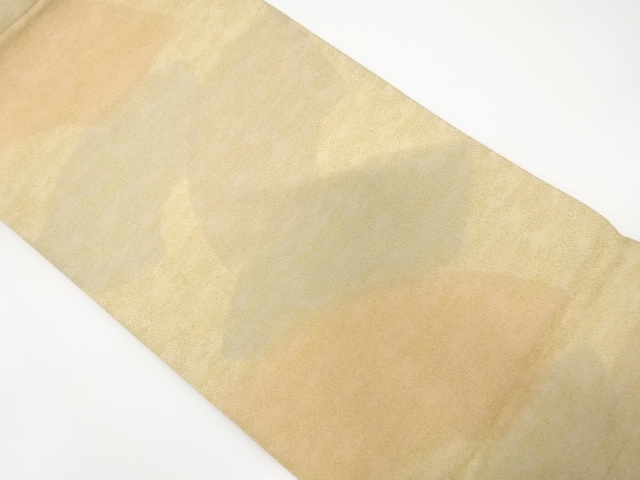 アンティーク　砂子綴れ　地紙模様織り出し全通袋帯（材料）